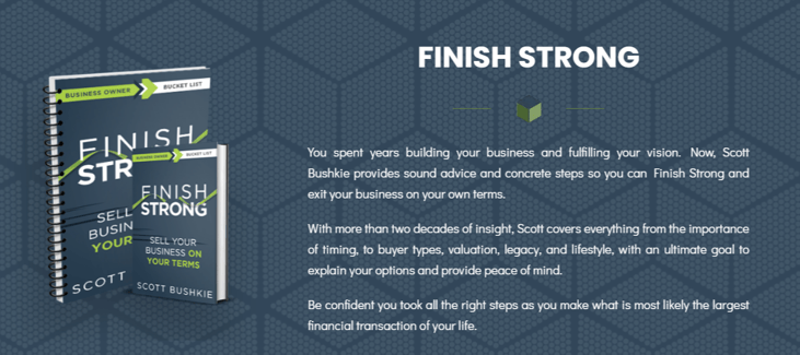 Finish Strong Book